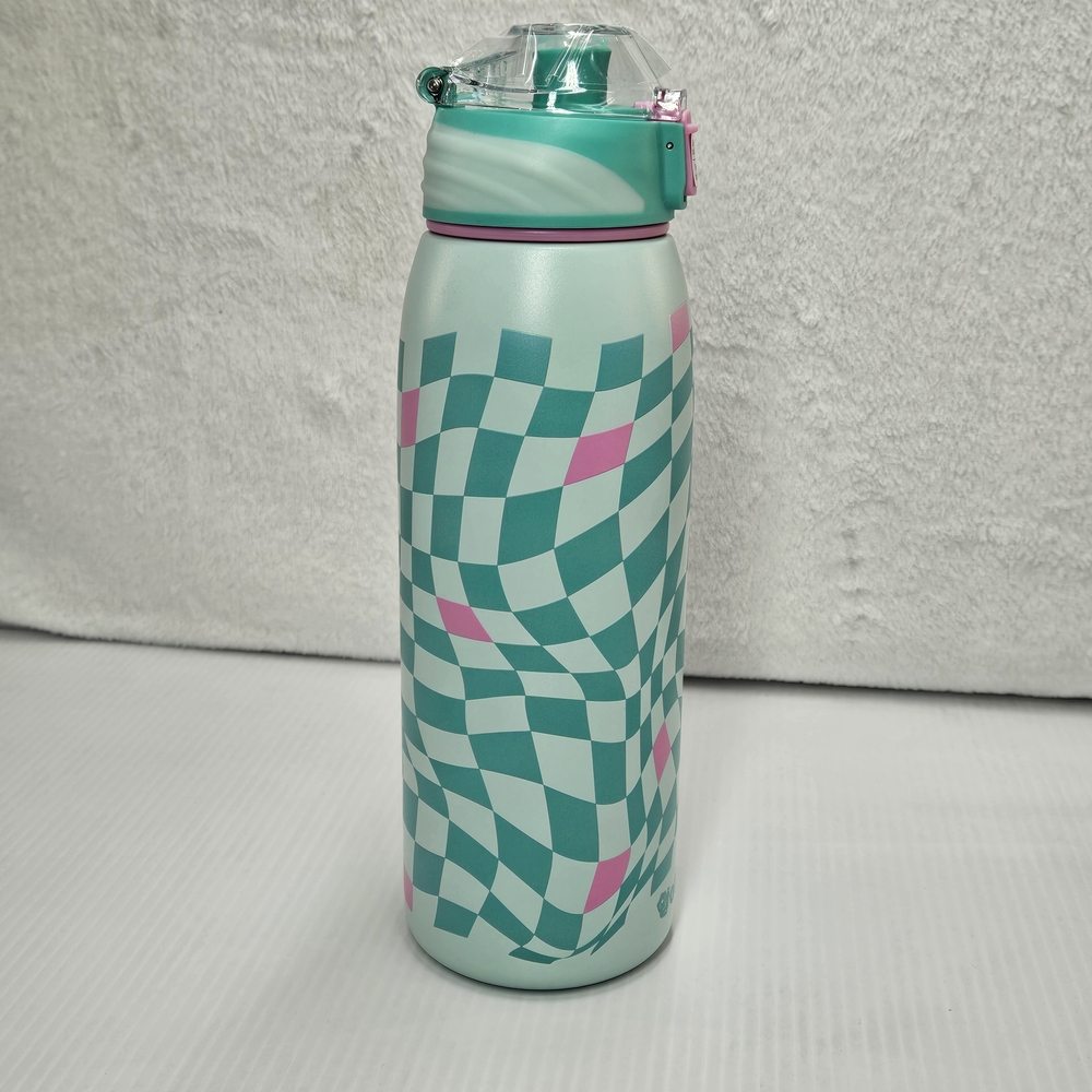 Ottle Reef Roamer 34oz Insulated Stainless Steel Water Bottle Mint Check Leak Pr